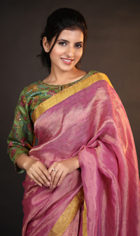GREEN KALAMKARI BLOUSE