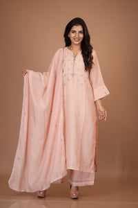 PINK CHANDERI SET