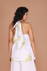 WHITE LEMON COORD SET