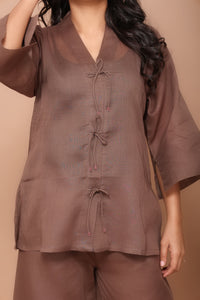 BROWN COORD SET