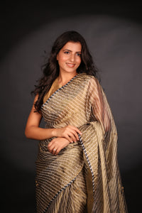 OLIVE LEHARIYA SAREE