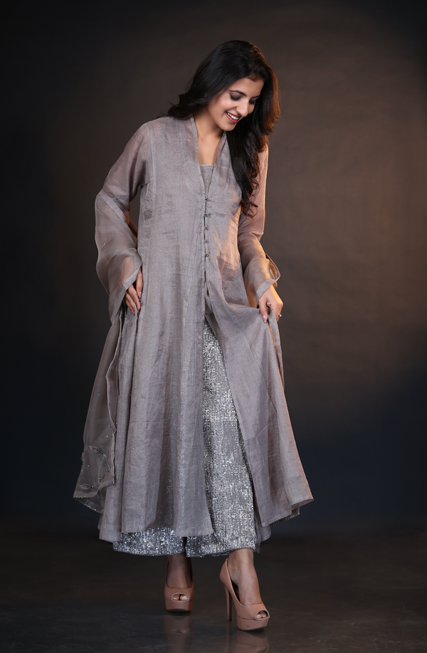 GREY TISSUE SET