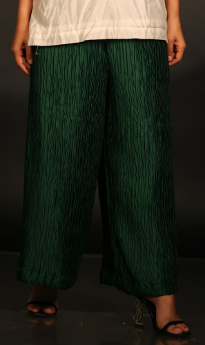 EMERALD GREEN PLAZZOS