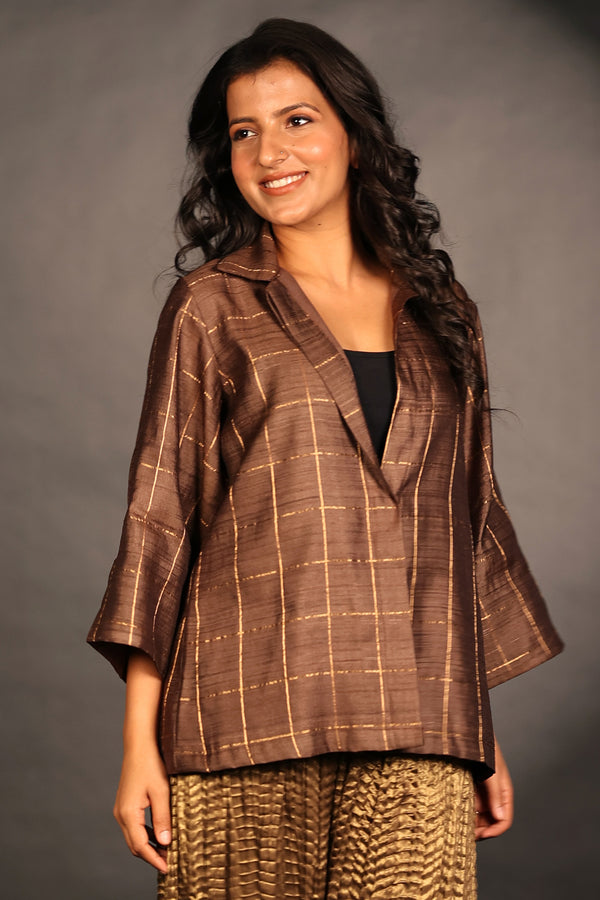 TUSSAR JACKET BROWN